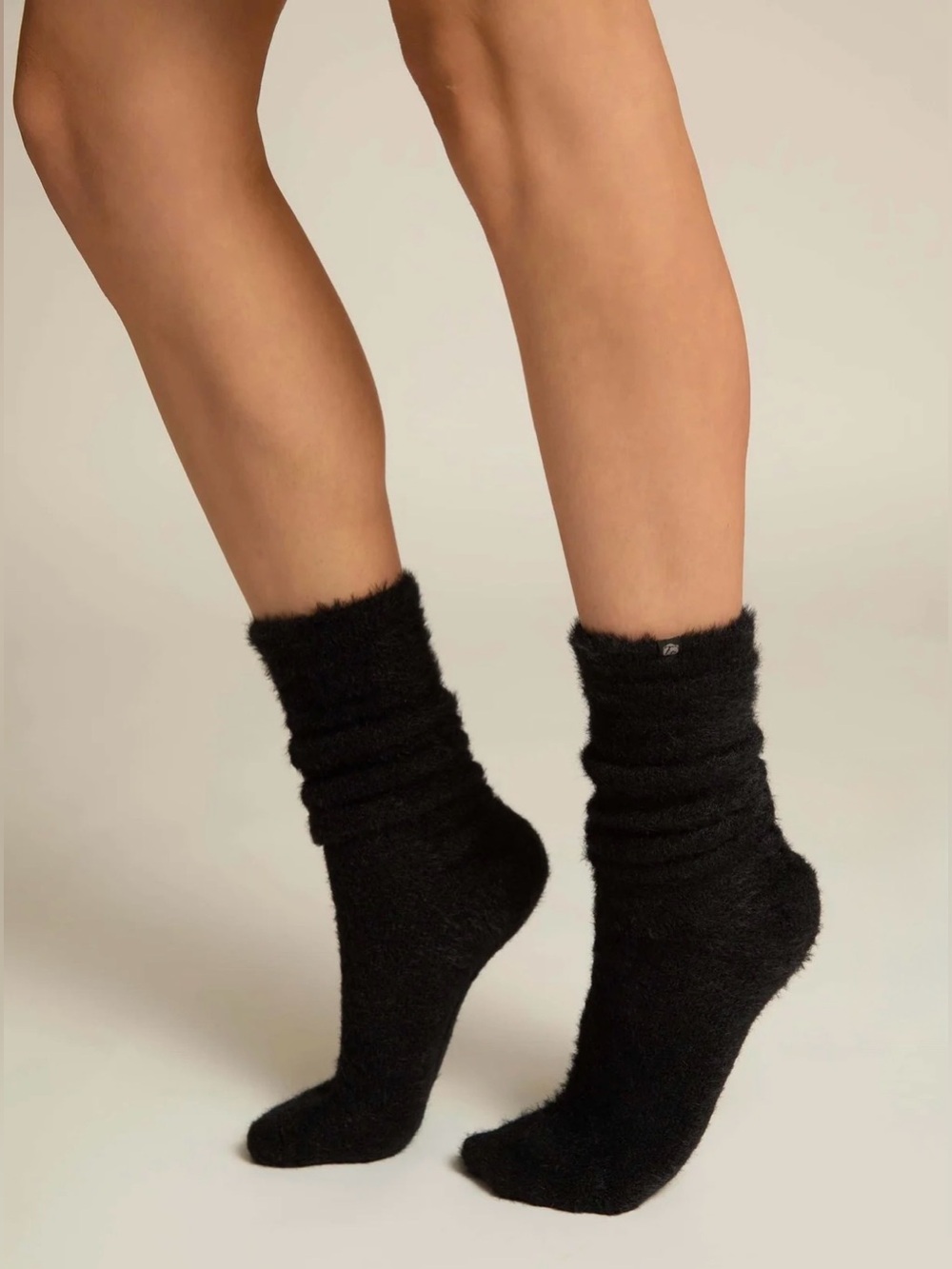 NEW W TAGS Faceplant Dreams Luxurious Bamboo Cozy Lounge Socks, Black, One Size